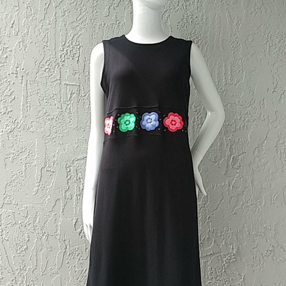 BECHAMEL  Ladies Embroidered💐 2PC Maxi Dress - Picture 4 of 15